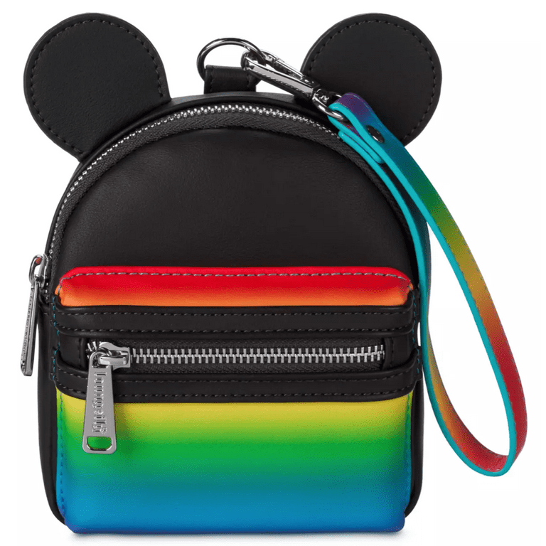 Disney Loungefly Rainbow Mickey Pride Mini Backpack