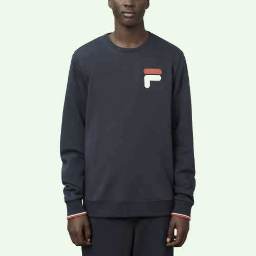 fila black sweater