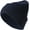 Navy Blue, variant on 100% Merino Wool Beanie Hat for Men and Women, Unisex Thermal Winter Hat, One Size Cuffed Knit Ribbed Beanie