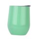 thumbnail image 5 of Vasos de Cerveza Agua Café Té 12 Oz Vasos Bebida Helada Copa Vino Aislada Resistente para al Aire Libre Camping Verde claro Macarena Vaso de vino de acero inoxidable, 5 of 8