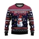 thumbnail image 3 of Suéteres navideños de muñeco de nieve de otoño 2024 nuevos para mujer, ropa, linda sudadera de cuello redondo con muñeco de nieve, suéter de dibujos animados para niños, camisetas unisex, 3 of 5