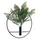 thumbnail image 2 of 1Pcs Wall Plant Decor Round Artificial Plants With Metal Round Hanging Hoop For Decor, 2 of 8