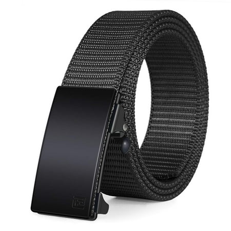 Fairwin Ratchet Belts for Men, 1.25-Inch Nylon Automatic Buckle Belt