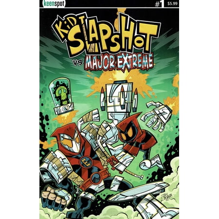 Kid Slapshot vs. Major Extreme #1A VF ; Keenspot Comic Book
