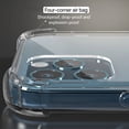 thumbnail image 5 of With Metal Ring Transparent Phone Case For iPhone 15 14 12 11 13 Pro Max XS XR X Mini 6S 6 8 7 Plus SE Soft Silicone Back Cover, 5 of 5