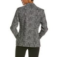 thumbnail image 2 of Nanette Nanette Lepore womens  Metallic Blazer, 6, Black, 2 of 4