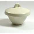 thumbnail image 2 of Porcelain Crucible with Lid - Capacity 30mL, Height 30mm, Dia. 50mm - Squat Form - Eisco Labs, 2 of 3