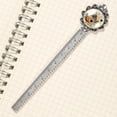 thumbnail image 3 of Geometric cubes Vintage Silver Lace-Edged Bookmark - Gift for Readers and Book Lovers, 3 of 5