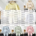 thumbnail image 3 of CAUYDY Kids Girl Outfits Clothing for Child 5-7T 8-10Y Long Sleeve Tee Shirt Elastic Pants 2 Piece Fall Winter Set Girls Pajamas Sizes 8-9 Years,Light Green, 3 of 5