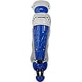 thumbnail image 3 of Rawlings Velo Baseball Intermediate Leg Guards | Royal/White | Intermediate, 3 of 3