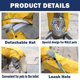 thumbnail image 3 of Impermeable para perros con capucha, chaqueta impermeable ajustable con velcro, para perros medianos y grandes., 3 of 5