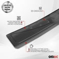 thumbnail image 6 of Rear Bumper Sill Cover for Mercedes E Class W212 S212 2010-16 Brushed Steel Dark, 6 of 10