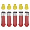 thumbnail image 1 of Unique Bargains 5 Pack 23mm Largeur Embout en Acier Inoxydable 13.6mm Filet Applicateur de Connexion, 1 of 6