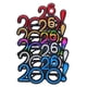 thumbnail image 1 of 5 gafas de plástico para graduación de 2026: accesorios para fiesta de Nochevieja, regalos de graduación, accesorios fotográficos, etc., 1 of 5