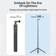 thumbnail image 3 of 【140 Cm EW10214_2】 Trípode Metal para Selfies 2 en 1 Soporte Varilla Telescópica Adecuada para DJI Osmo Pocket 3 Accesorio Cardán para Cámara (140 Cm), 3 of 9