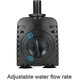 thumbnail image 3 of Bomba de agua sumergible para acuario Mini Pomp 600l/h 8w para fuentes de mesa de acuario jardines de agua de estanque y sistemas hidropónicos con 2 boquillas Ac220-240, 3 of 4
