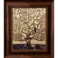 thumbnail image 2 of La Pastiche Gustav Klimt 'Tree of Life' Hand Painted Oil Reproduction, 2 of 4
