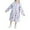 Light Pink, variant on Boys Girls Raincoat Full Cartoon Printed Styling Integrated Hooded Setting Reflective Decoration Reserved Backpack Space For Daily School Commute,Sized 7-10Y