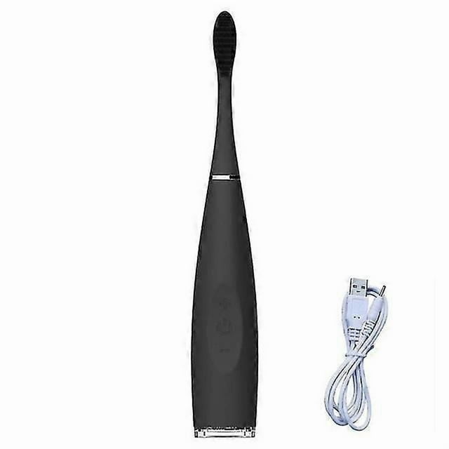 Usb Recharable Silic Sonic Toothbrush Electric Care Dental Teeth Deep Cleaning Tooth Brush 20#814