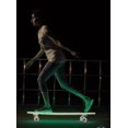 thumbnail image 4 of GHOST BOARDS Clear Acrylic 40" Longboards Skateboard with Light up LED Wheels. Non-Slippery, Super Durable. Great for Beginners to Experts. Complete Skateboard Easy to Ride, 9" Wide., 4 of 4