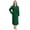 Green, variant on Women's Shawl Collar Bathrobe, Soft Long Towel Robes for Women(Light Pink,S/M)