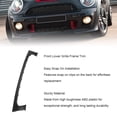 thumbnail image 4 of Front Grille Cover Trim Panel, 51117283333 Front Bumper Lower Grille Frame Trim High Toughness Snap On  for R55 R56 R57 R58 R59 LCI JCW, 4 of 7