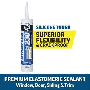DAP Dynaflex 230 Premium Clear Elastomeric Sealant