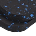thumbnail image 4 of Uxcell Treadmill Mat-3.9"x3.9" Exercise Equipment Mat for Floor Protection Sound Reduction, Black Blue 4 Pack, 4 of 5