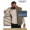 thumbnail image 7 of Bass Creek Outfitters Men's Workwear Vest - Heavyweight Sherpa Lined Duck Canvas Vest (M-XXL), 7 of 7