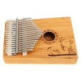 thumbnail image 4 of Piano de dedo Kalimba 17 teclas ANGGREK Sonido resonante con Bolsa de almacenamiento, 4 of 8