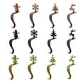 thumbnail image 5 of Christmas Wreath Hooks S-Shape Decorations Hook Holder Hangers Xmas Home Decor Accessories 2Pcs, 5 of 10