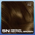 thumbnail image 3 of Clairol Nice'n Easy Permanent Hair Color Cream, 5N Medium Neutral Brown, Hair Dye, 1 Application, 3 of 11