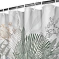thumbnail image 3 of Waterproof Vintage Flowers Rustic Shower Curtain 72x72 Inch Boho Style Polyester Unique Shower Curtain for Bathroom Hotel Home Decor with 12 Plastic Hooks, 3 of 5