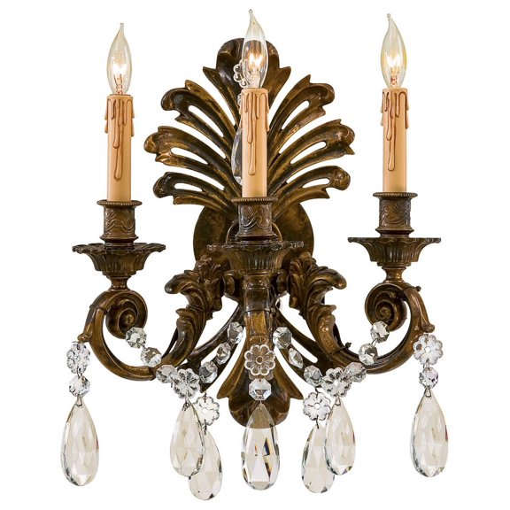 Three Light Wall Sconce Minka Metropolitan N952013