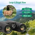 thumbnail image 4 of Binoculares de Alta Potencia 12x42 con Adaptador para Teléfono Binoculares Impermeables de Visión con Poca Luz para Observación de , Caza y Viajes, 4 of 8