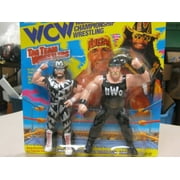 WCW World Wrestling Championship Tag Team Wrestlers Hulk Hogan & Macho Man By Original Toymakers