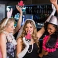 thumbnail image 6 of 6Pcs Sparkling Pink Disco Cowboy Hat Cups - 20oz Durable Plastic Ideal for Bachelorette & Cowgirl Themed Parties, Nightclub Bar Decor with Glittery Ball Cocktail Glasses, Party Cups, 6 of 7