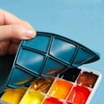 thumbnail image 6 of Airtight Paint Palette Box 24 Wells Airtight Stay Wet Palette for Watercolor, Gouache, Acrylic and Oil Paint, Wwatercolor Palette for Hobbyist, Artist, 6 of 7