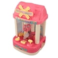thumbnail image 2 of Máquina de captura de muñecas en miniatura, 6 muñecas, tipo molino de viento, juguete eléctrico de captura de muñecas para niños, color rosa, 2 of 15