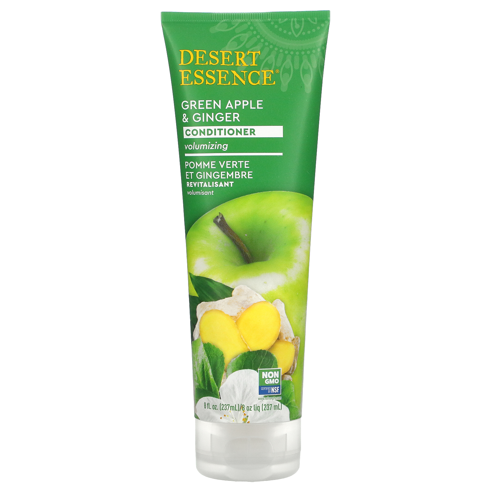 Desert Essence Conditioner, Green Apple & Ginger, 8 fl oz (237 ml