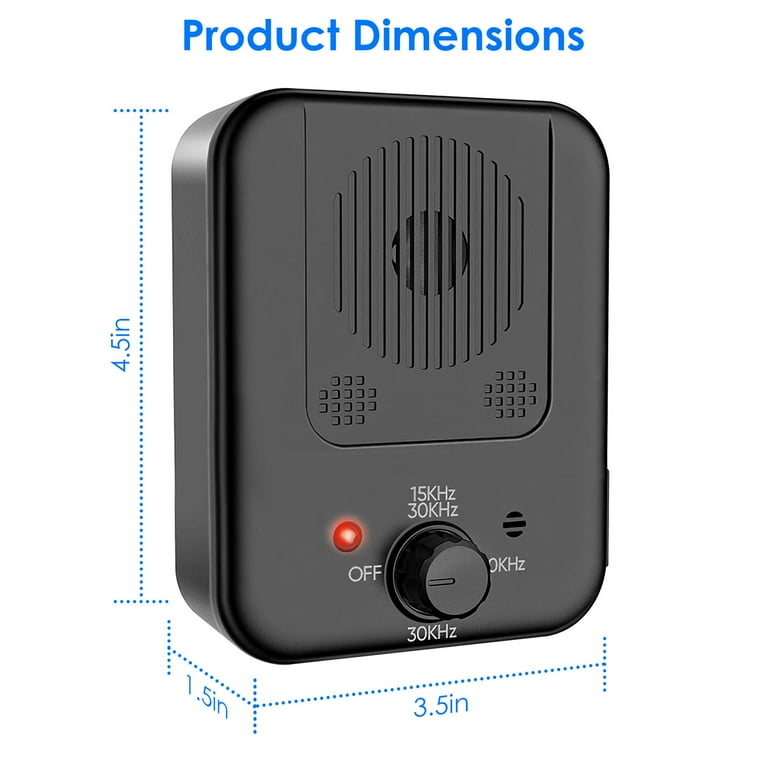 Ultrasonic Anti Barking Device TeqHome Dog Bark Control Devices 26.2FT Range Stop Barking Dog Deterrent Devices Outdoor Indoor 3 Modes IPX4 Waterproof Dogs Sonic Dog Silencer Safe for Human Dogs