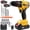 21V Brushless Drill Kit, 2 Battery&Bits, variant on Guiqiqi 21V Brushed Cordless Drill Driver, 25+1 Torque Settings with LED Work Light