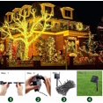 thumbnail image 4 of Guirnalda de luces alimentadas por energía Solar para exteriores, guirnalda de luces alimentadas por energía Solar, 8 modos, 33m, decoración de jardín y boda, resistente al agua, 330LED, 4 of 5