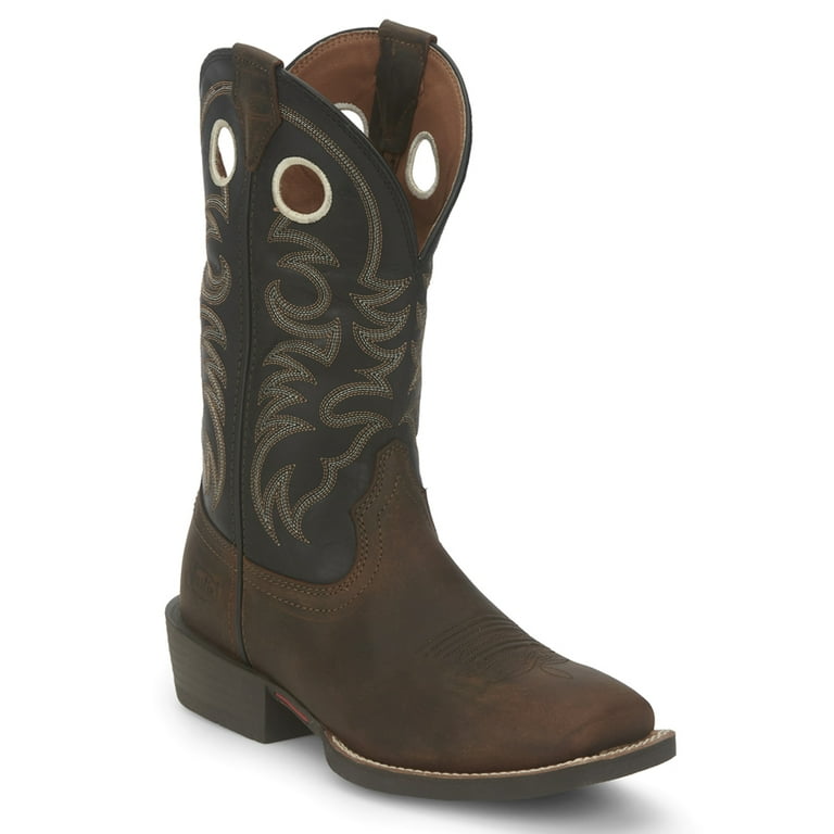 Square toe justin boots sale