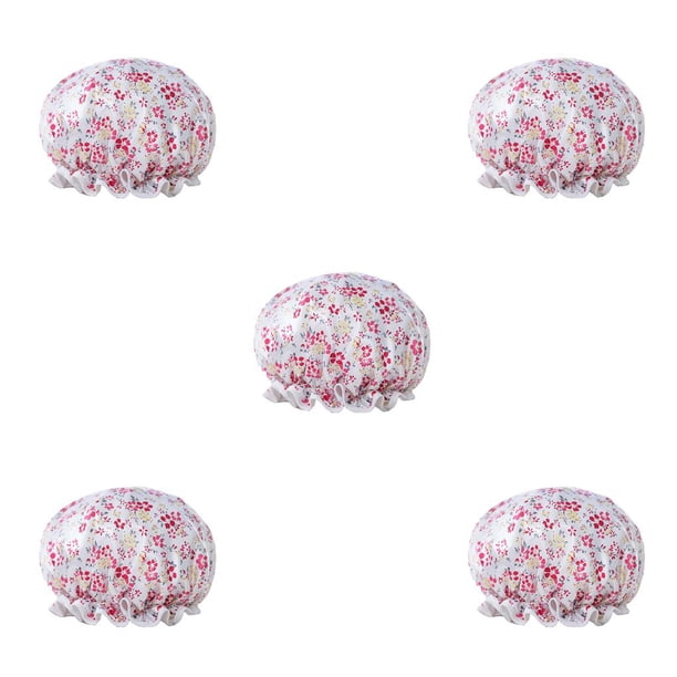 Sonducket Gorro de dormir para mujer, gorros elásticos para el pelo para ducha, a prueba de aceite, multicolor, cubierta para cabeza de niña, cocina, Type2 NO2 Sonducket CBP383501