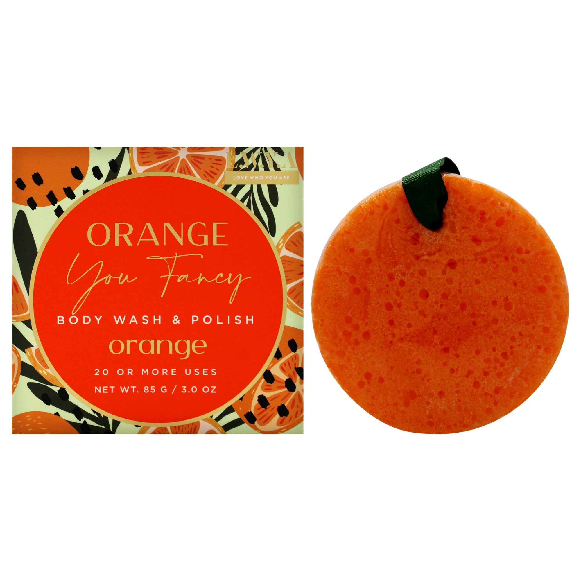 LWYA Body Wash and Polish - Orange , 3 oz Body Wash
