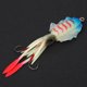thumbnail image 4 of Cebo de pesca de calamar artificial luminoso, cebo realista con anzuelo, accesorio para aparejos de pescaTY-08, rosa luminoso, 4 of 5