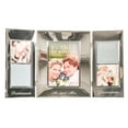 thumbnail image 1 of Burnes of Boston Silver Wedding Hinged Tabletop Collage Frame, 1 of 1