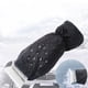 thumbnail image 4 of Guardurnaity 2 unids/set raspador de hielo con guante fácil y rápido descongelamiento coches y camiones manopla raspadora de hielo para coche guantes y mitones negro, 4 of 6