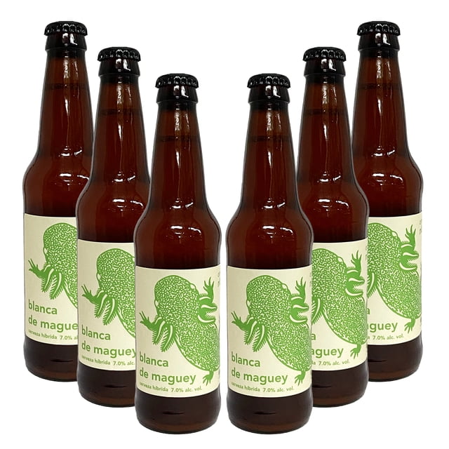 Six Pack Cerveza Monstruo De Agua Blanca de Maguey 355 Ml Monstruo De Agua IPA